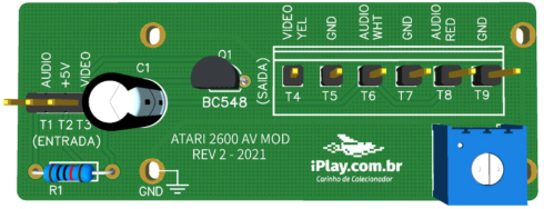 Placa AV MOD (3D)