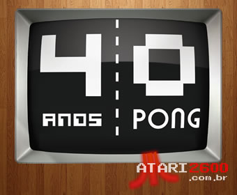 Grande homenagem para o aniversário de 40 anos de Pong