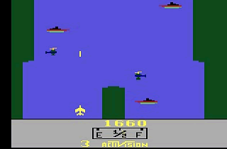 ATARI - River Raid  Jogos para Sala de Espera 